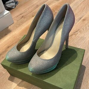 Brian Atwood sparkly heels